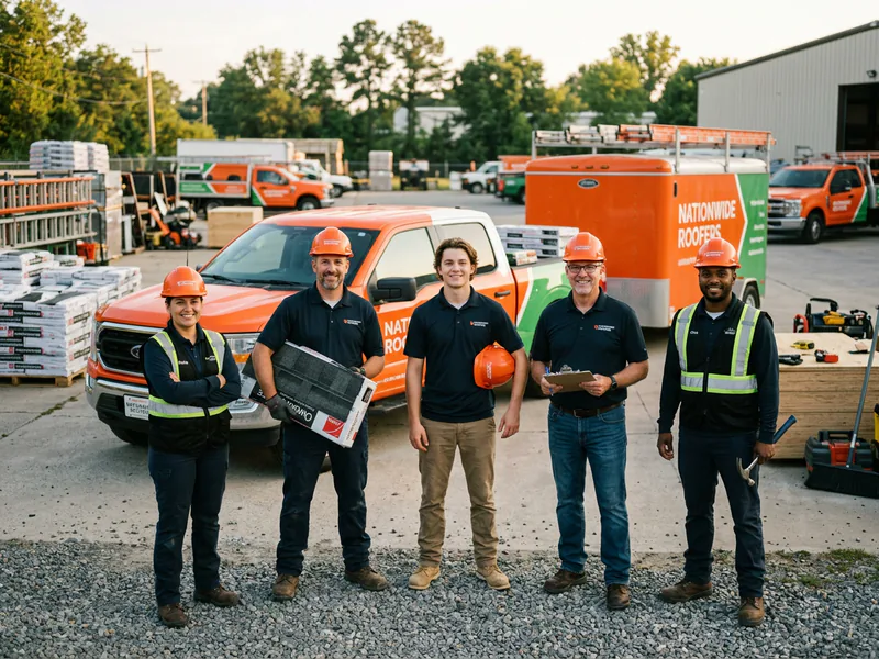 Natiowide Roofers - roof installation in Thomasville near me